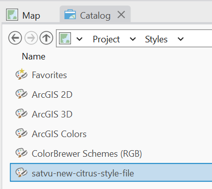 ArcGIS - Add colour ramp ArcGIS Add colour ramp