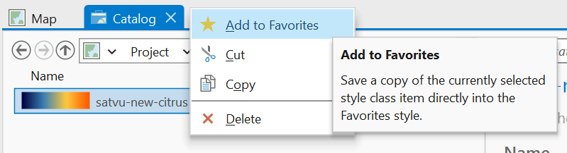 ArcGIS - Save as favourite ArcGIS save as favourite